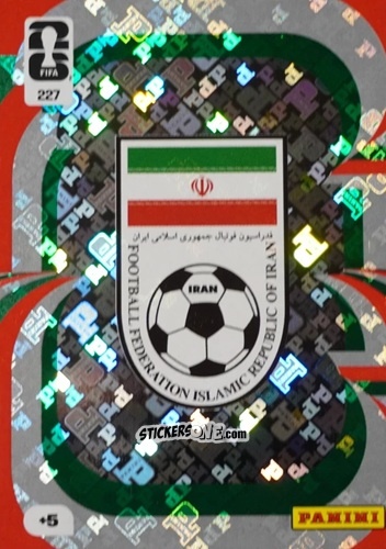 Cromo Team Crest - FIFA World Cup 2026. Adrenalyn XL
 n. 227 - Panini