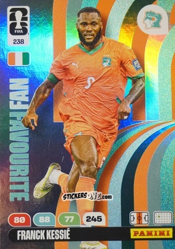 Figurina Franck Kessie - FIFA World Cup 2026. Adrenalyn XL
 n. 238 - Panini