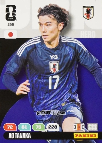 Cromo Ao Takana - FIFA World Cup 2026. Adrenalyn XL
 n. 256 - Panini