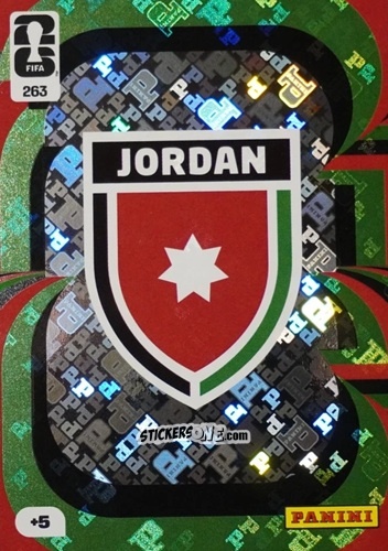 Cromo Team Crest - FIFA World Cup 2026. Adrenalyn XL
 n. 263 - Panini