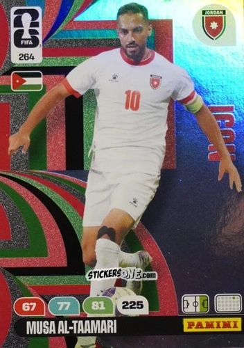 Cromo Musa Al-Taamari - FIFA World Cup 2026. Adrenalyn XL
 n. 264 - Panini