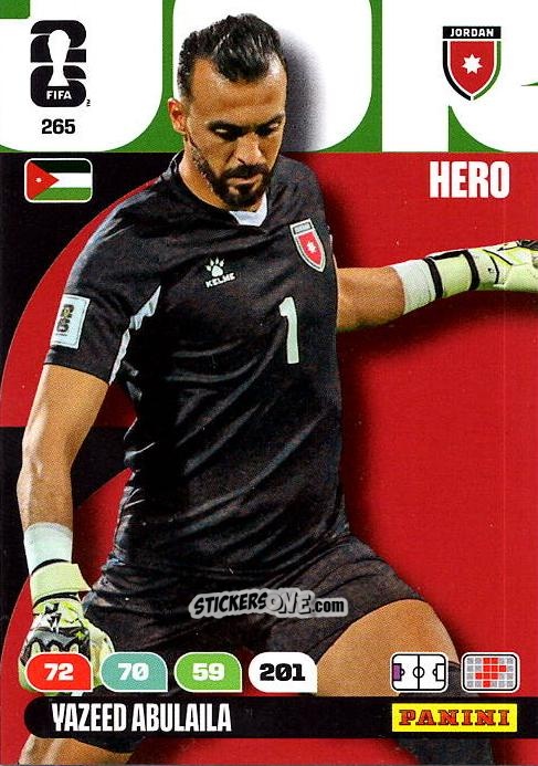 Cromo Yazeed Abulaila - FIFA World Cup 2026. Adrenalyn XL
 n. 265 - Panini