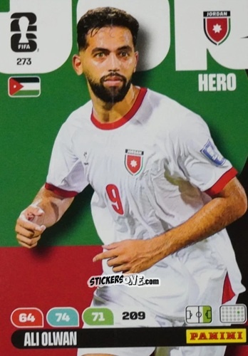 Cromo Ali Olwan - FIFA World Cup 2026. Adrenalyn XL
 n. 273 - Panini