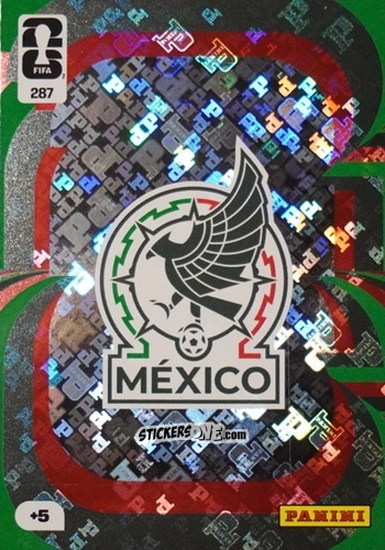 Sticker Team Crest - FIFA World Cup 2026. Adrenalyn XL
 n. 287 - Panini