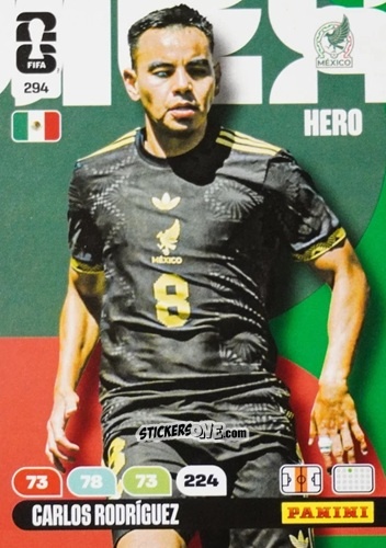 Sticker Carlos Rodriguez - FIFA World Cup 2026. Adrenalyn XL
 n. 294 - Panini