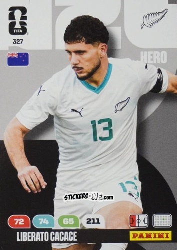 Sticker Liberato Cacace - FIFA World Cup 2026. Adrenalyn XL
 n. 327 - Panini