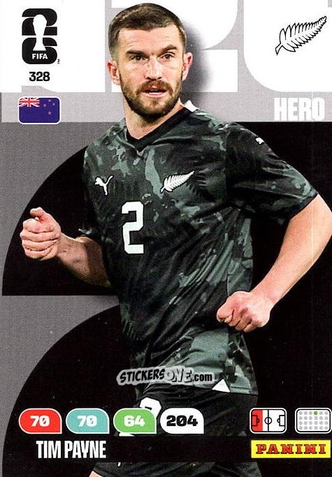 Sticker Tim Payne - FIFA World Cup 2026. Adrenalyn XL
 n. 328 - Panini