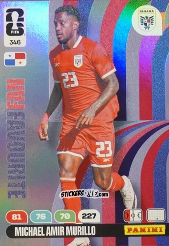 Figurina Michael Amir Murillo - FIFA World Cup 2026. Adrenalyn XL
 n. 346 - Panini