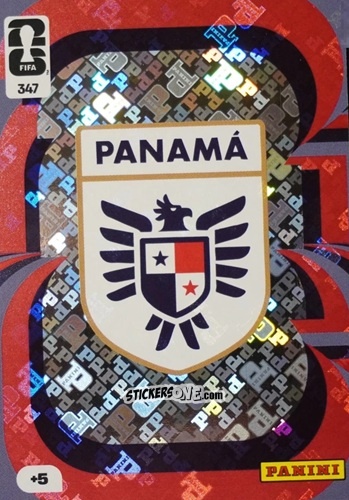 Cromo Team Crest - FIFA World Cup 2026. Adrenalyn XL
 n. 347 - Panini