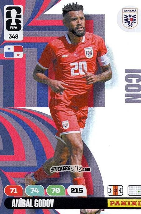 Figurina Anibal Godoy - FIFA World Cup 2026. Adrenalyn XL
 n. 348 - Panini