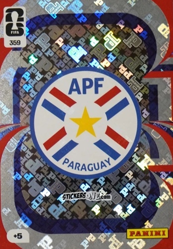 Sticker Team Crest - FIFA World Cup 2026. Adrenalyn XL
 n. 359 - Panini
