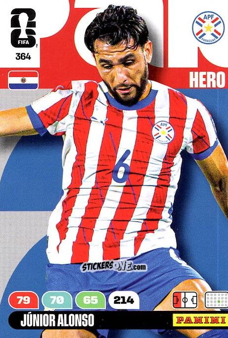 Cromo Junior Alonso - FIFA World Cup 2026. Adrenalyn XL
 n. 364 - Panini