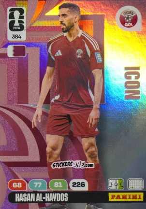 Cromo Hasan Al-Haydos - FIFA World Cup 2026. Adrenalyn XL
 n. 384 - Panini