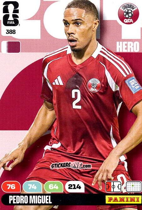 Cromo Pedro Miguel - FIFA World Cup 2026. Adrenalyn XL
 n. 388 - Panini