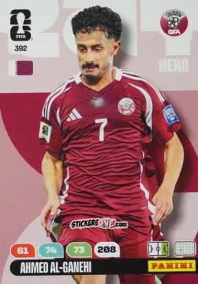Cromo Ahmed Al-Ganehi - FIFA World Cup 2026. Adrenalyn XL
 n. 392 - Panini