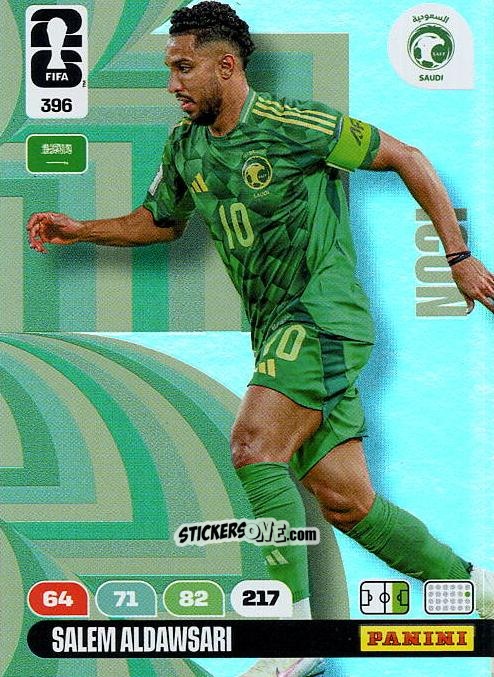 Figurina Salem Aldawsari - FIFA World Cup 2026. Adrenalyn XL
 n. 396 - Panini
