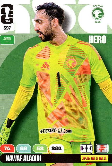 Cromo Nawaf Alaqidi - FIFA World Cup 2026. Adrenalyn XL
 n. 397 - Panini