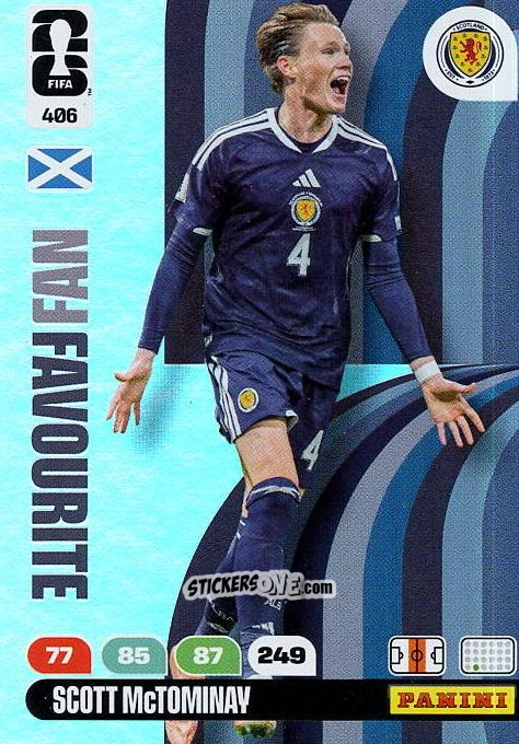 Cromo Scott Mctominay - FIFA World Cup 2026. Adrenalyn XL
 n. 406 - Panini