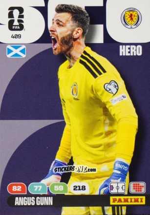 Sticker Angus Gunn - FIFA World Cup 2026. Adrenalyn XL
 n. 409 - Panini