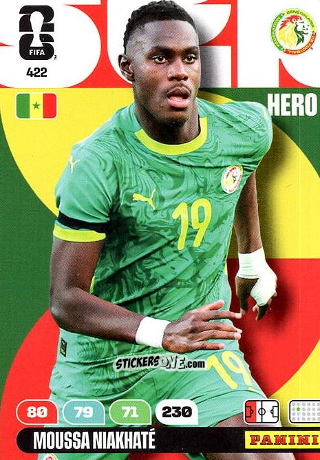 Cromo Moussa Niakhate - FIFA World Cup 2026. Adrenalyn XL
 n. 422 - Panini