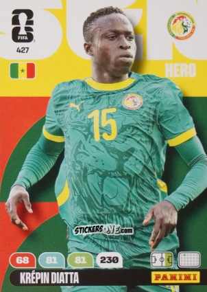 Cromo Krepin Diatta - FIFA World Cup 2026. Adrenalyn XL
 n. 427 - Panini