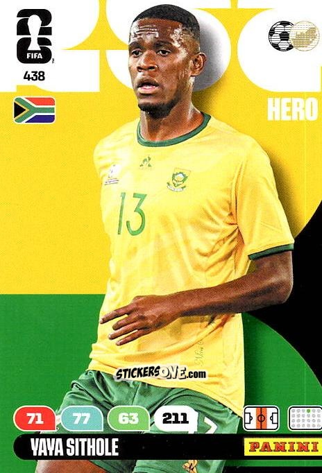 Cromo Yaya Sithole - FIFA World Cup 2026. Adrenalyn XL
 n. 438 - Panini