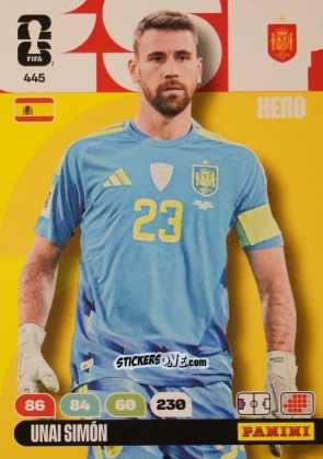 Cromo Unai Simon - FIFA World Cup 2026. Adrenalyn XL
 n. 445 - Panini