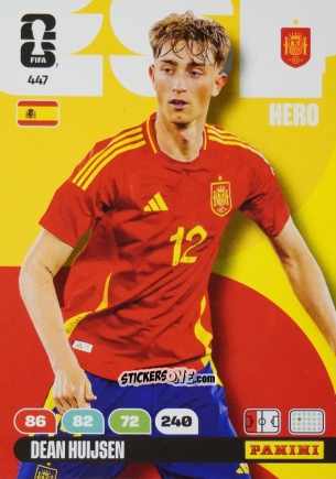 Figurina Dean Huijsen - FIFA World Cup 2026. Adrenalyn XL
 n. 447 - Panini