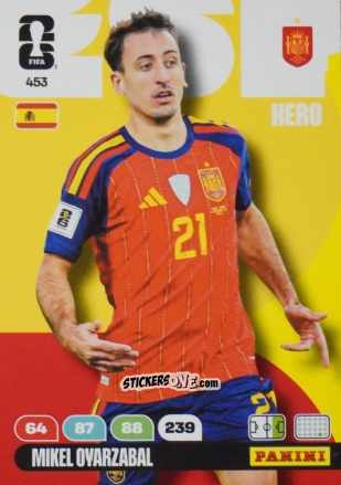 Cromo Mikel Oyarzabal - FIFA World Cup 2026. Adrenalyn XL
 n. 453 - Panini