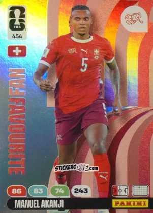 Cromo Manuel Akanji - FIFA World Cup 2026. Adrenalyn XL
 n. 454 - Panini