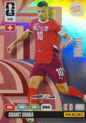 Cromo Granit Xhaka - FIFA World Cup 2026. Adrenalyn XL
 n. 456 - Panini