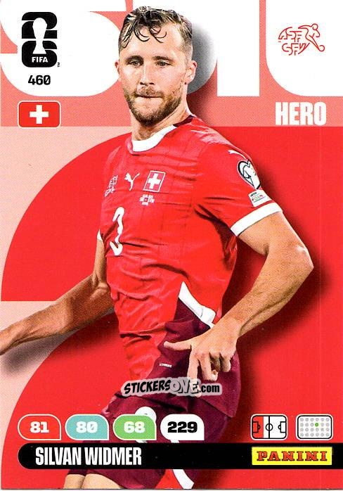 Sticker Silvan Widmer - FIFA World Cup 2026. Adrenalyn XL
 n. 460 - Panini
