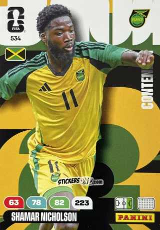 Cromo Shamar Nicholson - FIFA World Cup 2026. Adrenalyn XL
 n. 534 - Panini