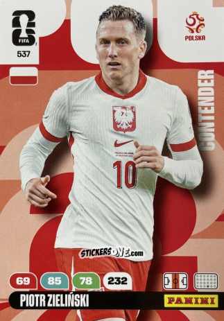 Sticker Zielinski - FIFA World Cup 2026. Adrenalyn XL
 n. 537 - Panini