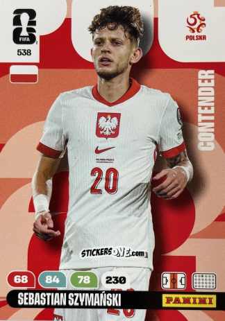 Figurina Szymanski - FIFA World Cup 2026. Adrenalyn XL
 n. 538 - Panini