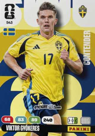 Figurina Gyokeres - FIFA World Cup 2026. Adrenalyn XL
 n. 543 - Panini