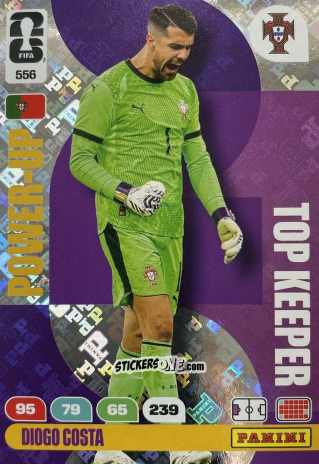 Figurina Diogo Costa - FIFA World Cup 2026. Adrenalyn XL
 n. 556 - Panini