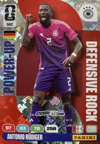 Figurina Rudiger - FIFA World Cup 2026. Adrenalyn XL
 n. 562 - Panini