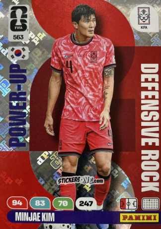 Cromo Kim Min-Jae - FIFA World Cup 2026. Adrenalyn XL
 n. 563 - Panini