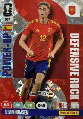 Cromo Huijsen - FIFA World Cup 2026. Adrenalyn XL
 n. 567 - Panini