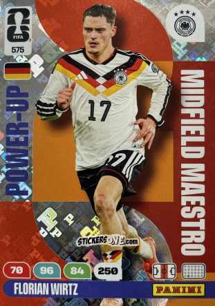Figurina Wirtz - FIFA World Cup 2026. Adrenalyn XL
 n. 575 - Panini