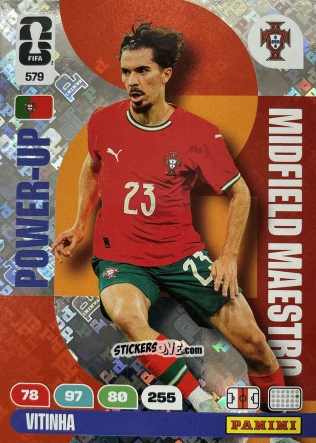 Cromo Vitinha - FIFA World Cup 2026. Adrenalyn XL
 n. 579 - Panini