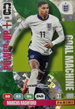 Sticker Rashford - FIFA World Cup 2026. Adrenalyn XL
 n. 594 - Panini