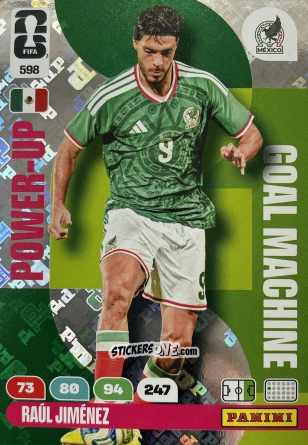 Cromo Raul Jimenez - FIFA World Cup 2026. Adrenalyn XL
 n. 598 - Panini