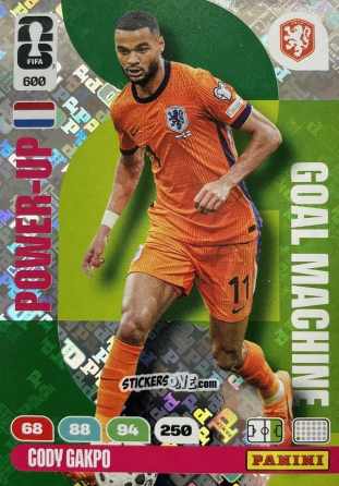Figurina Gakpo - FIFA World Cup 2026. Adrenalyn XL
 n. 600 - Panini