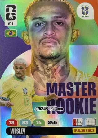 Figurina Wesley - FIFA World Cup 2026. Adrenalyn XL
 n. 611 - Panini