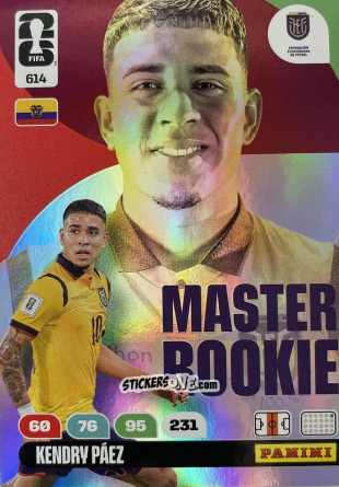 Figurina Kendry Páez - FIFA World Cup 2026. Adrenalyn XL
 n. 614 - Panini