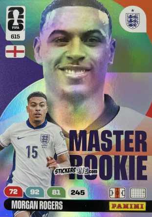 Sticker Morgan Rogers - FIFA World Cup 2026. Adrenalyn XL
 n. 615 - Panini
