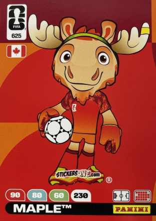Sticker Official Mascot - Maple - FIFA World Cup 2026. Adrenalyn XL
 n. 625 - Panini
