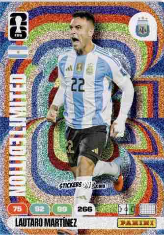 Cromo Lautaro Martinez - FIFA World Cup 2026. Adrenalyn XL
 n. L2 - Panini
